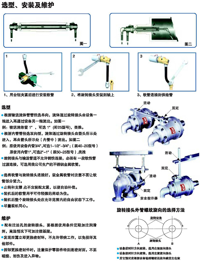 選型、安裝及維護